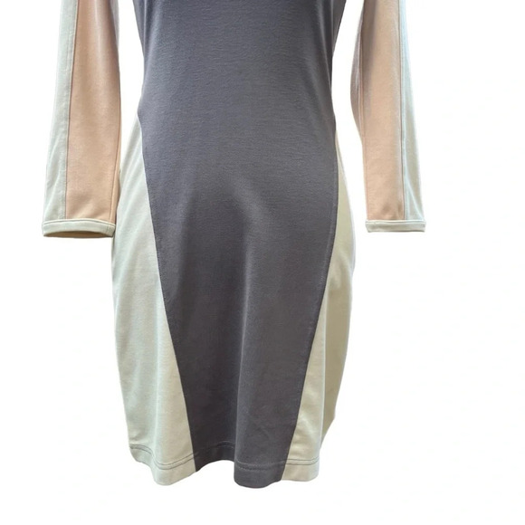 Silence + Noise (Urban Outfitters) Long Sleeve Color Block Body Con Dress - Picture 3 of 10